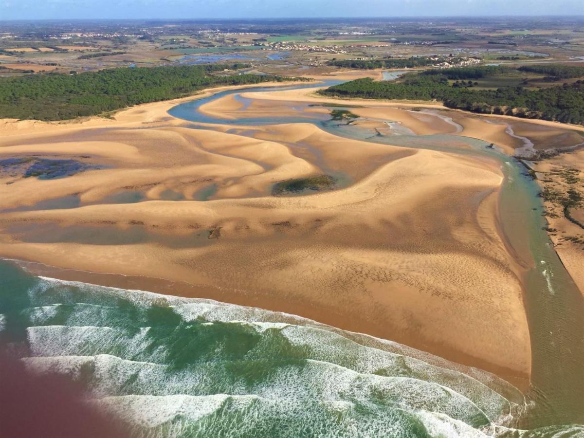 La Calypsette - Face Grande Plage Des Sables D'Olonne Les Sables-dʼOlonne Zewnętrze zdjęcie